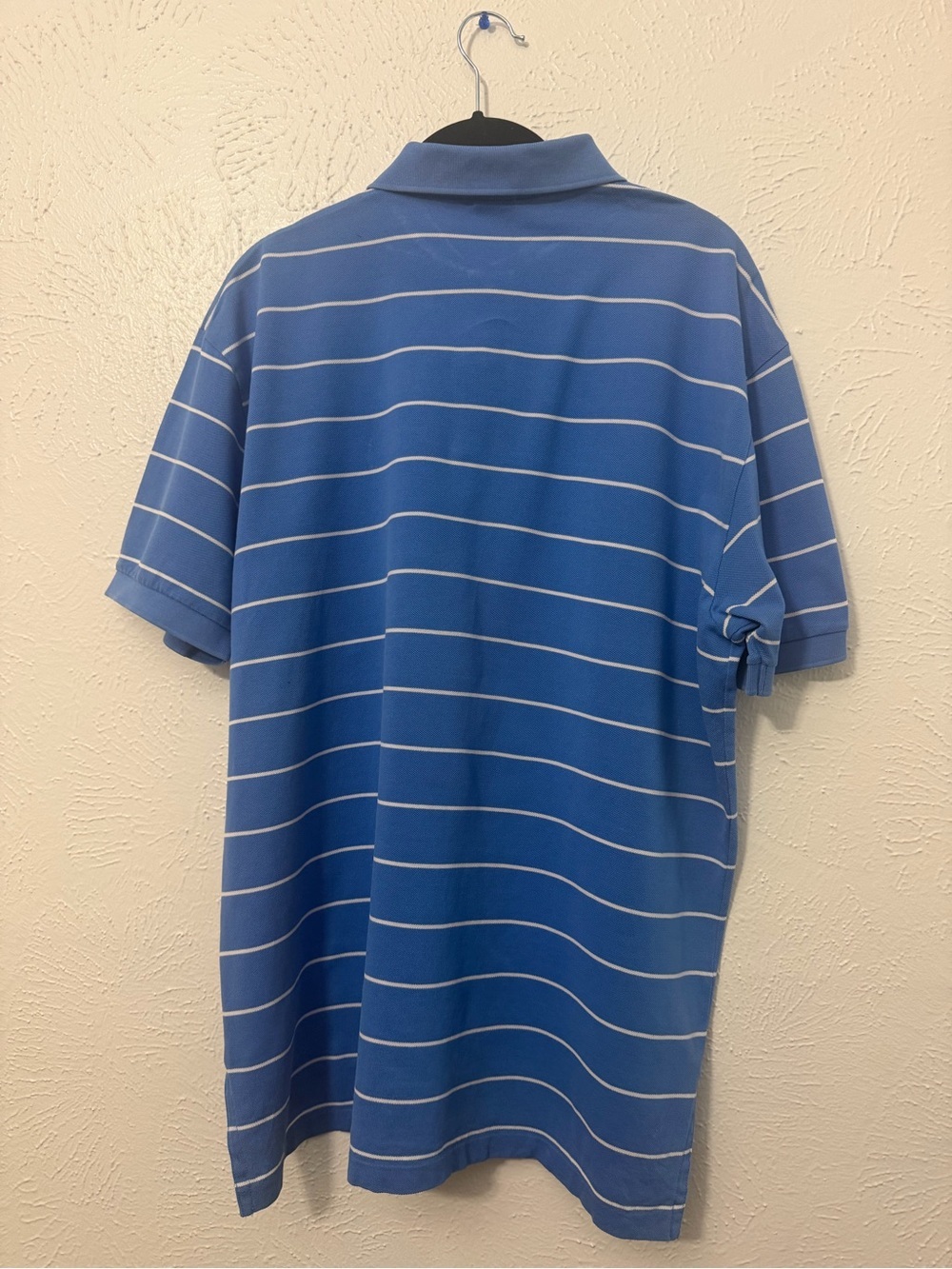 Men’s Polo Ralph Lauren Striped Pima Cotton Polo Shirt Size L - Picture 3 of 9